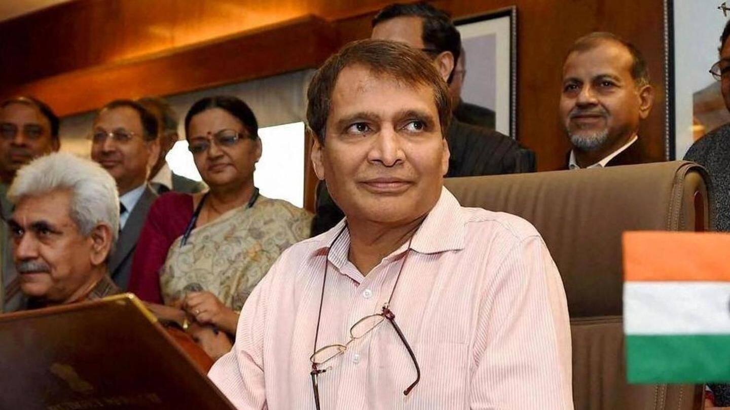 Suresh Prabhu: India has 'late-mover advantage' in creating green infrastructure