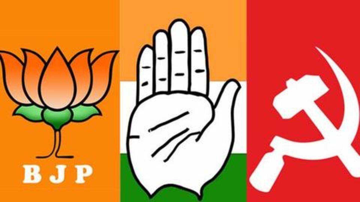 Total income of 6 national parties was Rs. 1293.05 crore Total income of 6 national parties was Rs. 1293.05 crore
