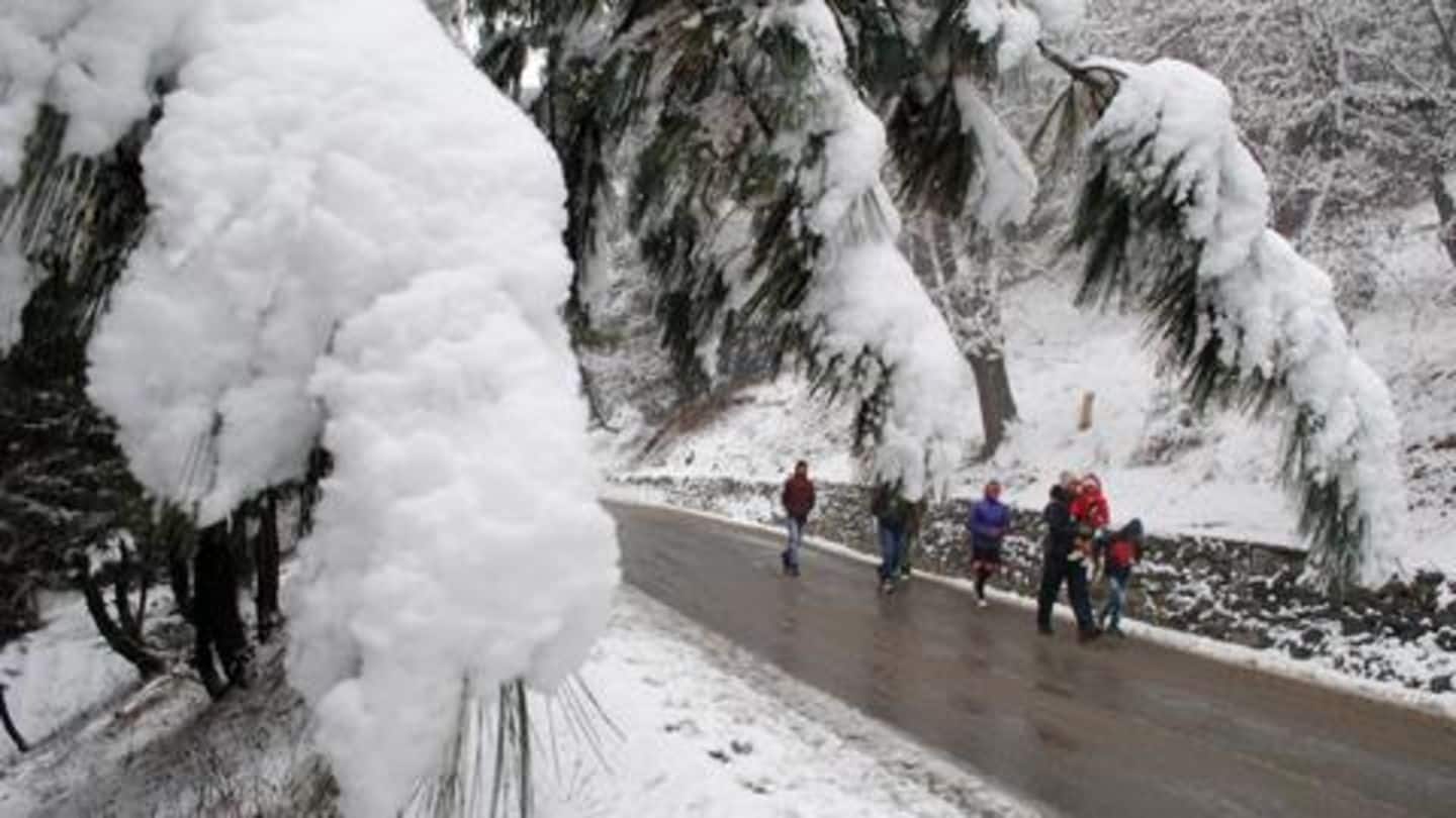 Cold wave intensifies in Kashmir; Leh shivers at -17.1 Celsius