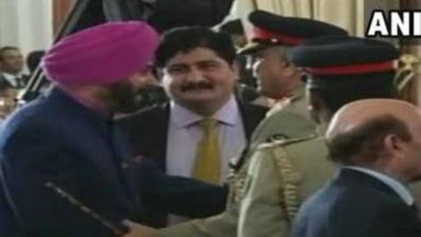 Kartarpur issue came into focus when Sidhu had visited Pakistan Kartarpur issue came into focus when Sidhu had visited Pakistan