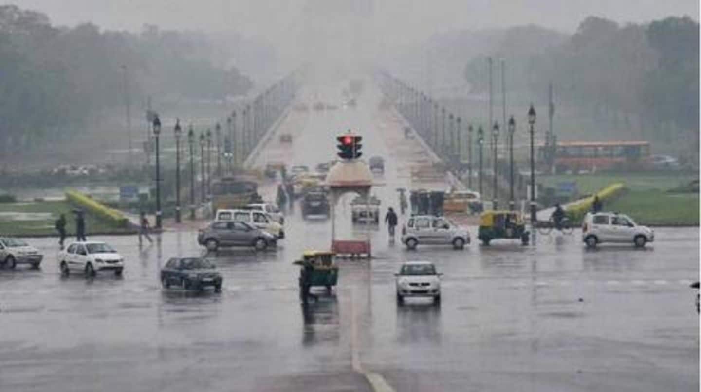 Delhi: Minimum temperature reaches 8C, light rainfall predicted for day