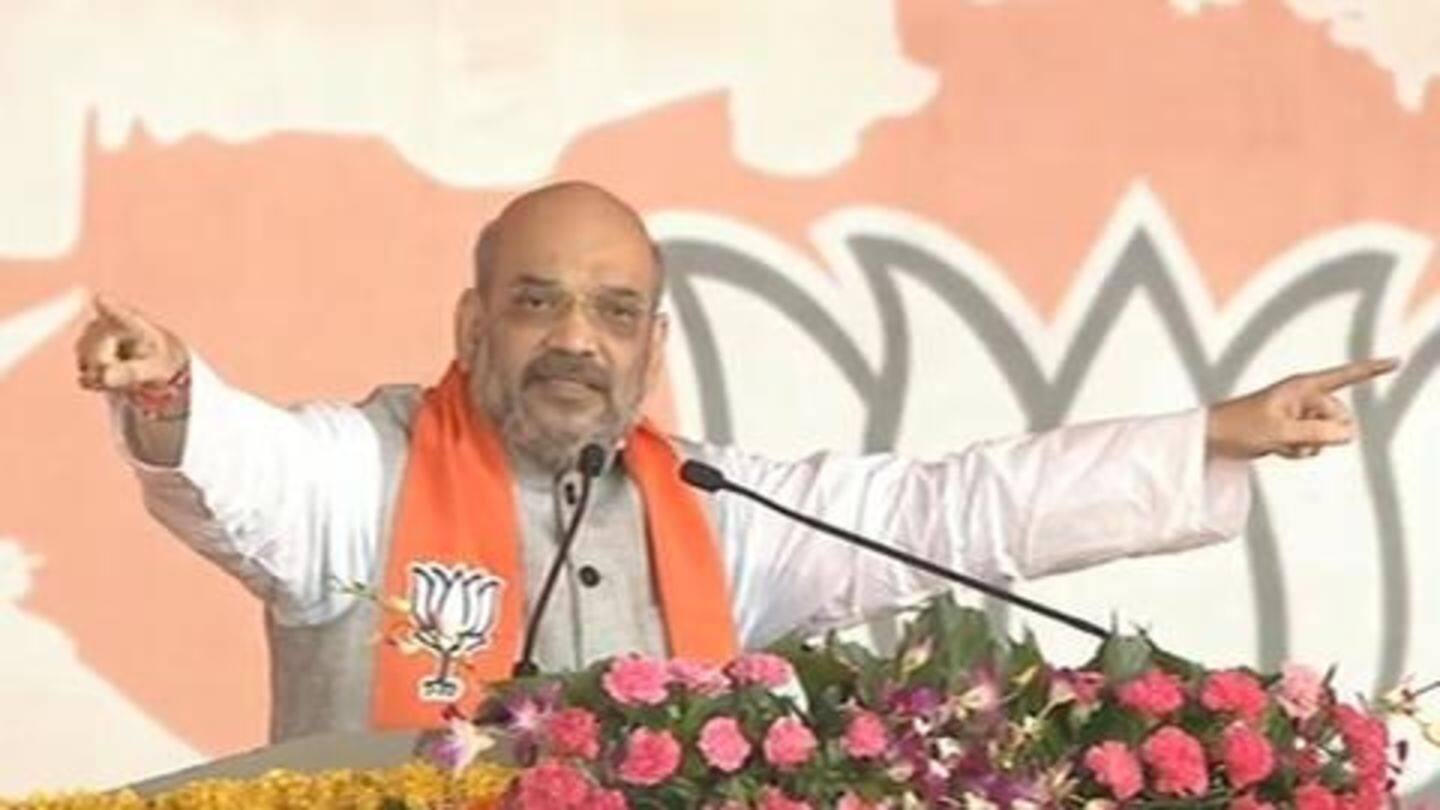 No alliance can stop BJP from realizing development agenda: Shah