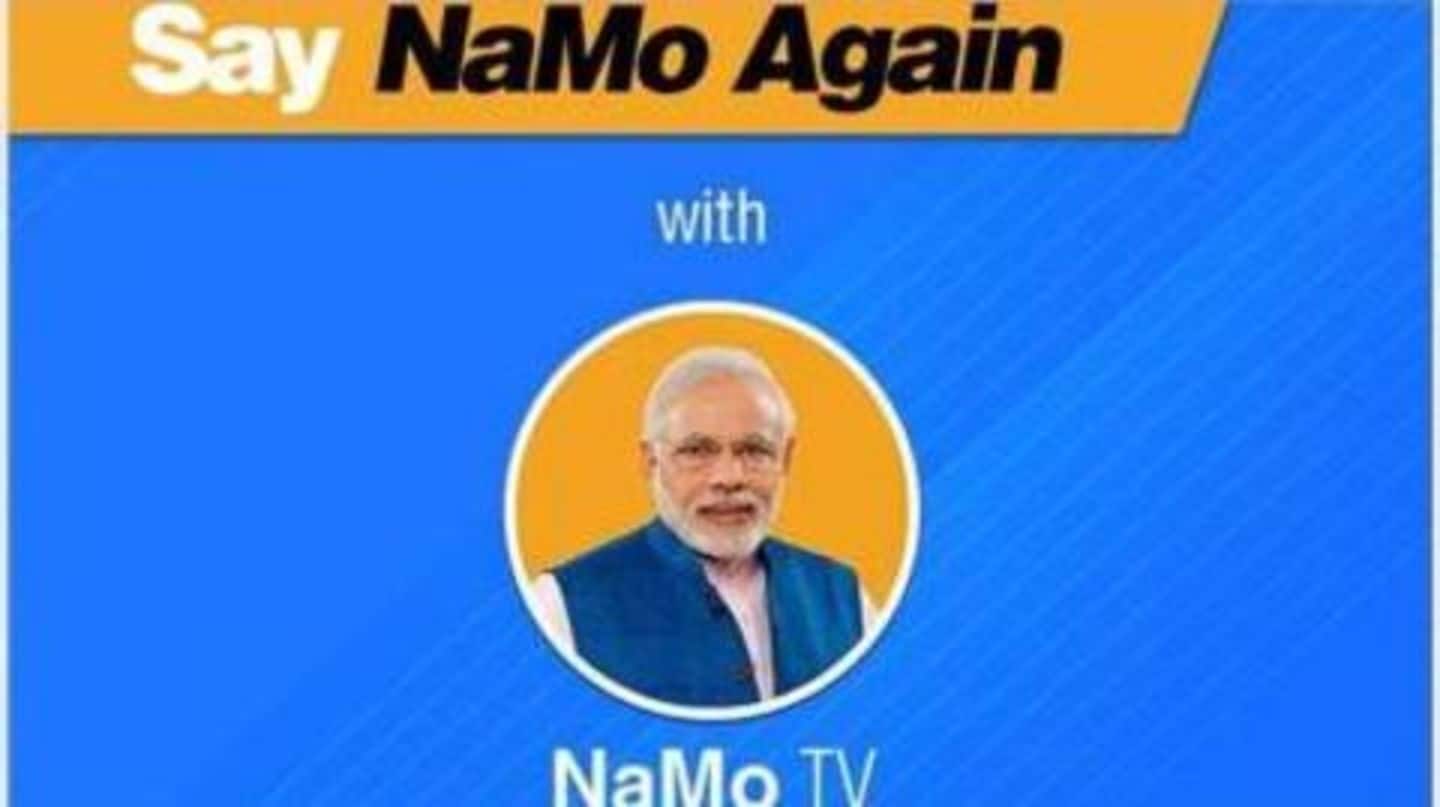 Ensure contents of NaMo-TV are pre-certified, EC directs Delhi CEO