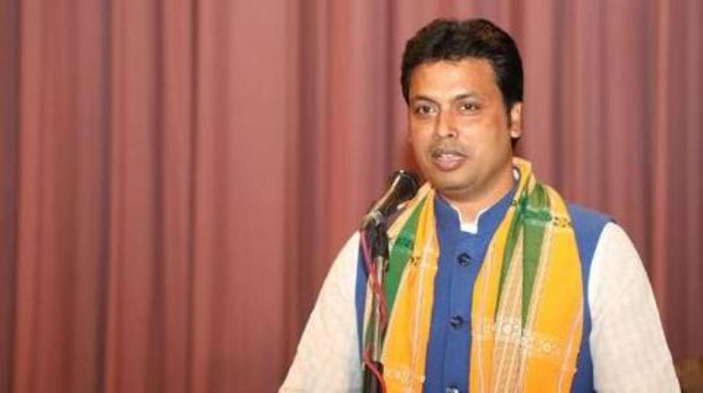 Congress lodges complaint against Tripura CM, seeking arrest: Here's why