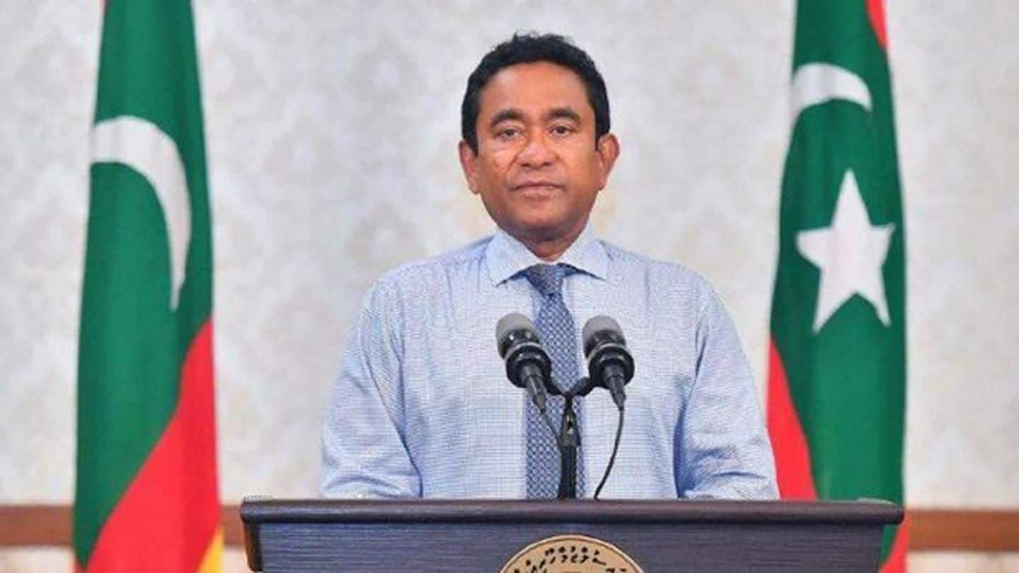 Maldives leader Abdulla Yameen blames defeat on 'disappearing ink'