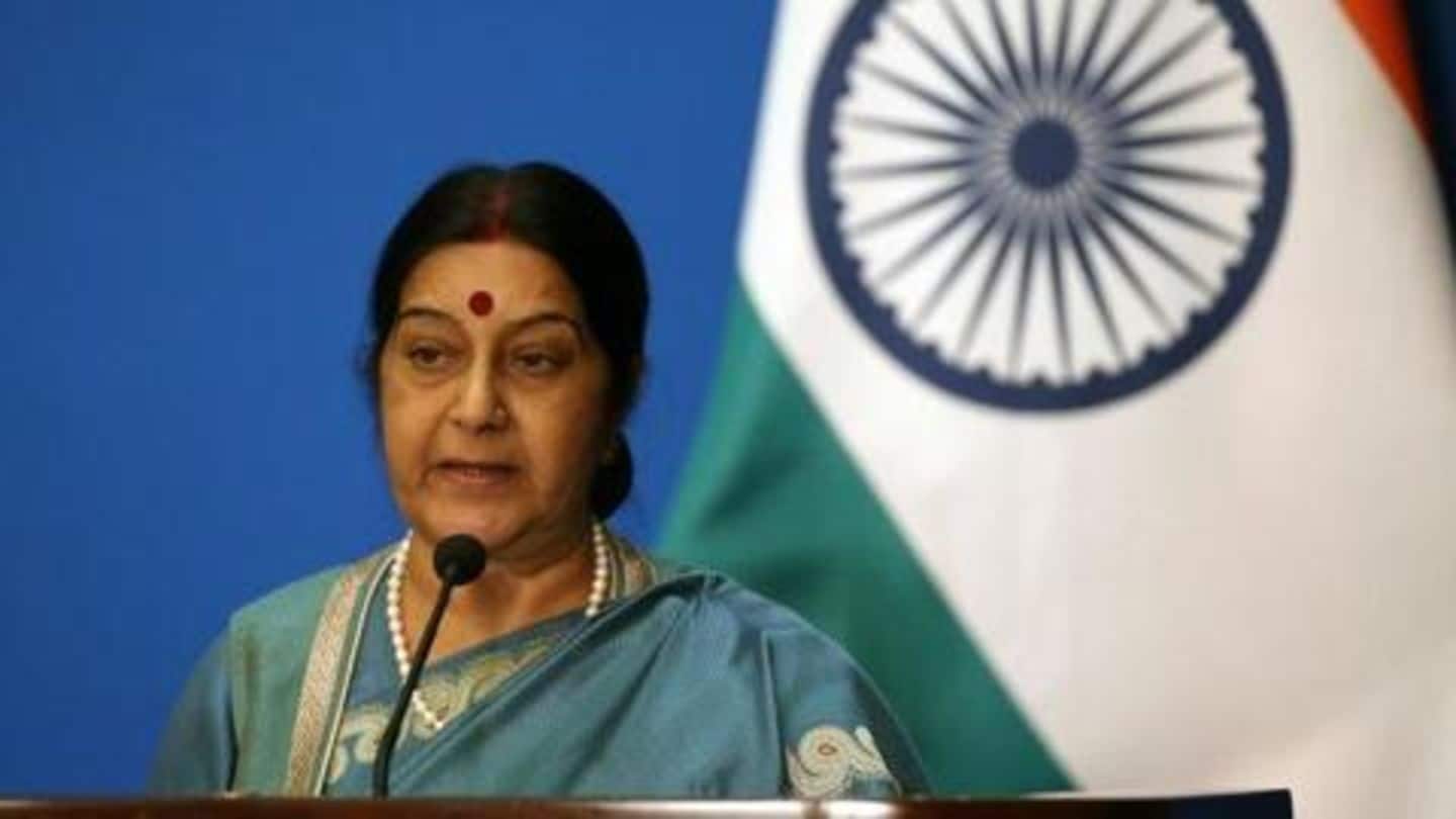 External Affairs Minister Swaraj to visit Qatar, Kuwait from Oct-28