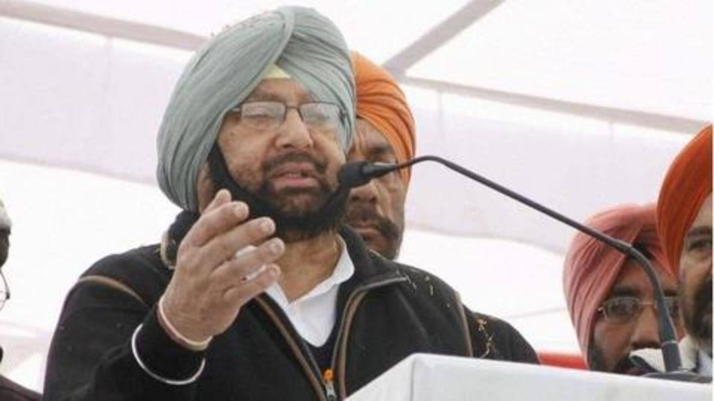 Chief Minister Amarinder flays Pakistan over terror attacks in Punjab