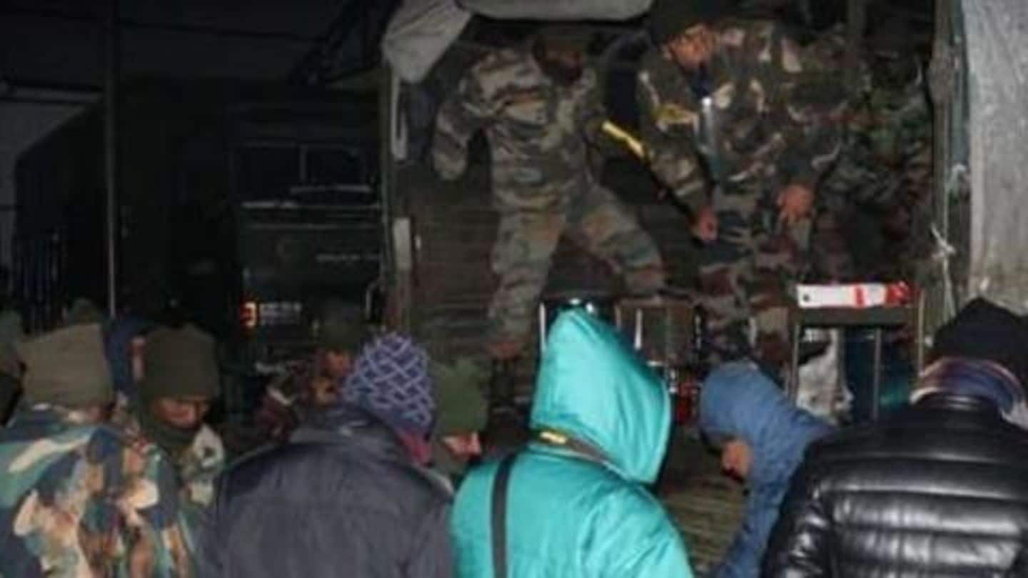 Snowfall blocks roads, Army rescues 1,500+ stranded tourists in Sikkim