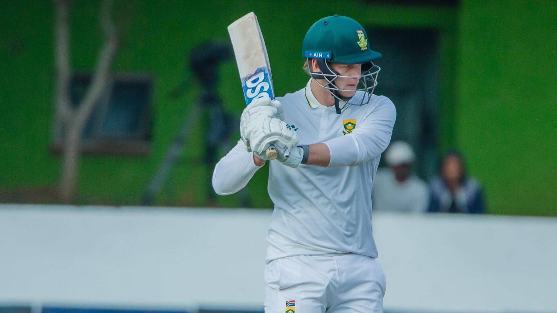 Corbin Bosch slams hundred in 1st Test versus Zimbabwe: Stats Corbin Bosch slams hundred in 1st Test versus Zimbabwe: Stats