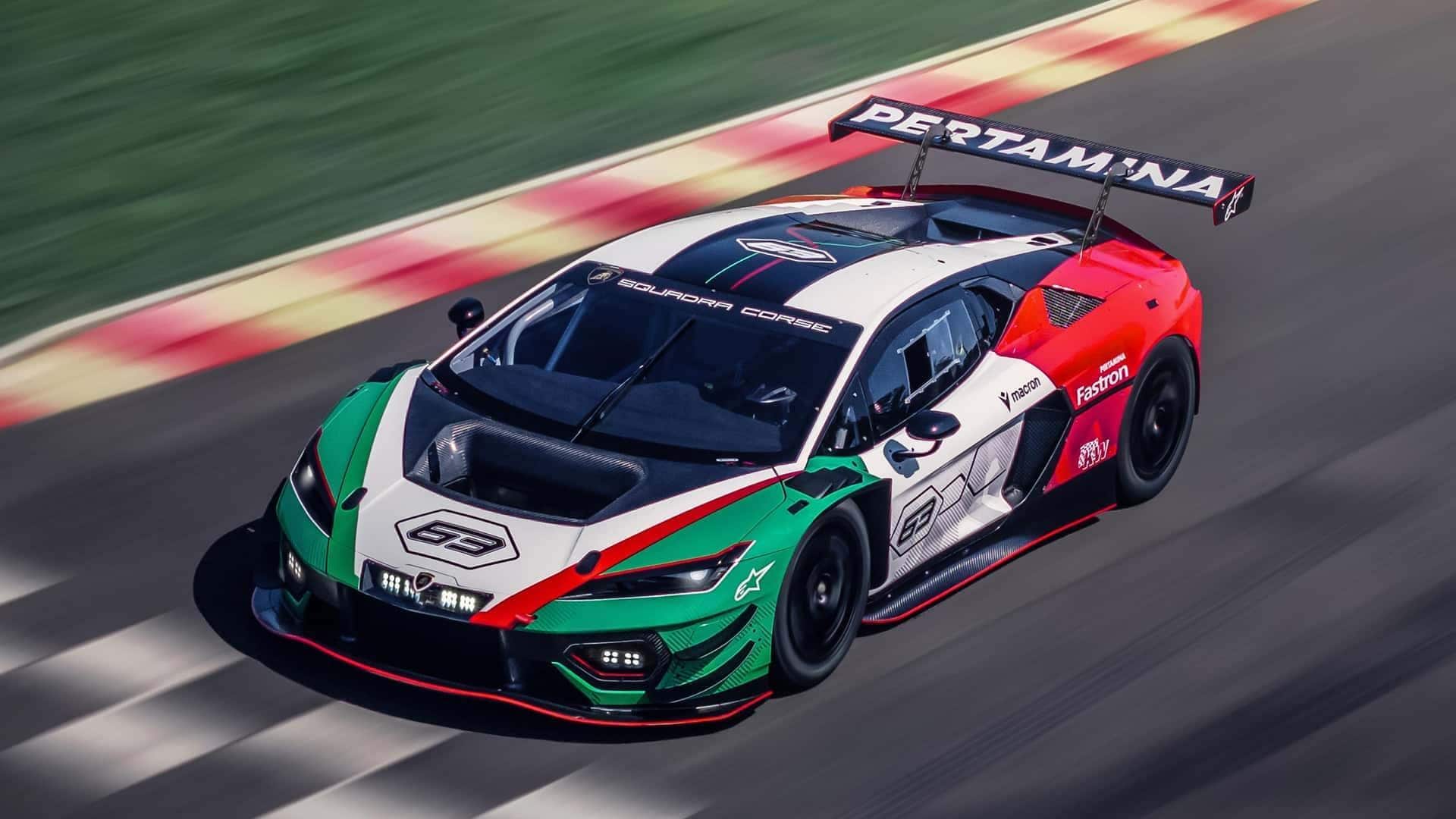 Lamborghini's Temerario GT3 supercar is meant for the racetrack Lamborghini's Temerario GT3 supercar is meant for the racetrack