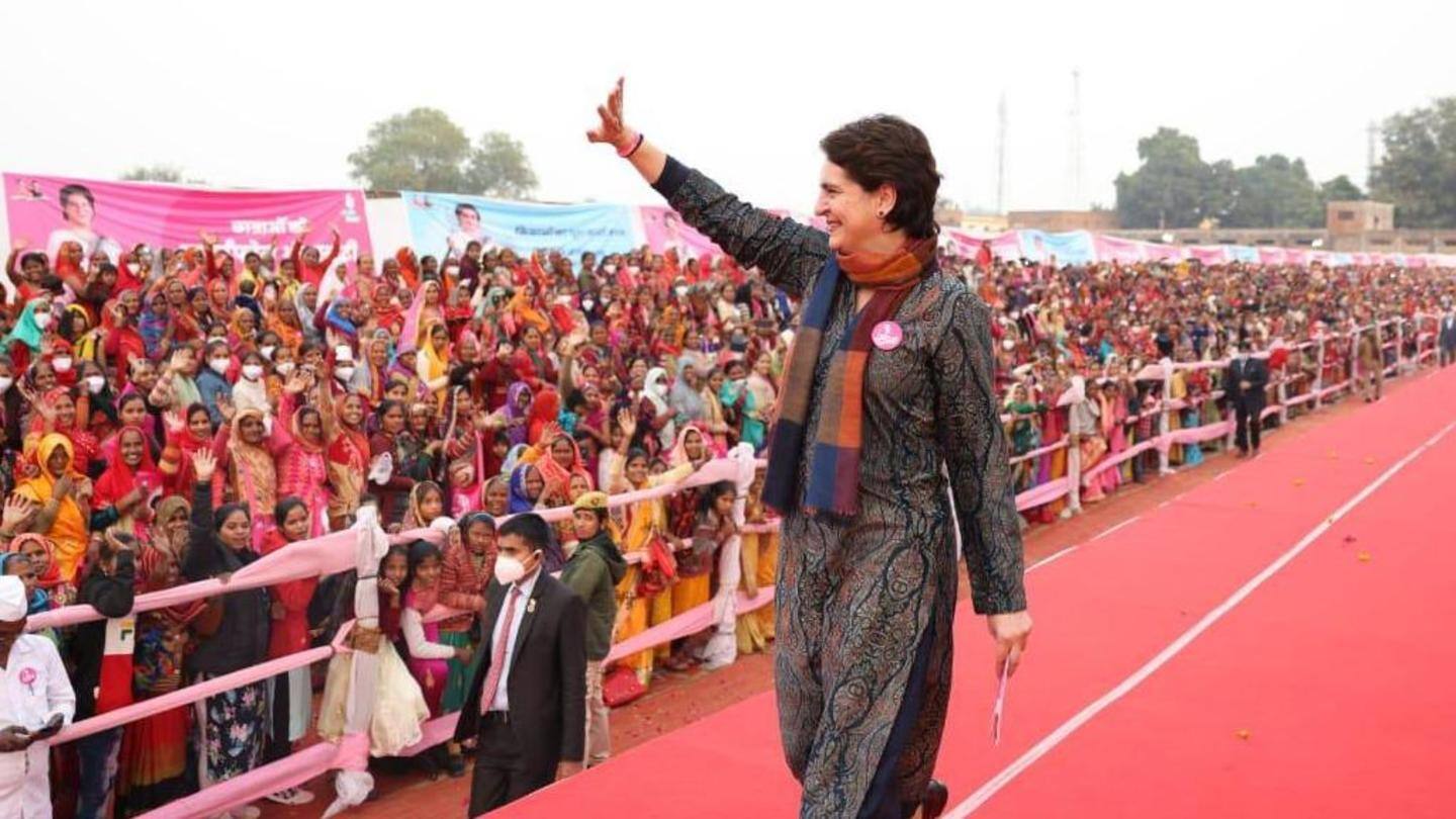 'BJP, SP not doing enough for women in UP' 'BJP, SP not doing enough for women in UP'