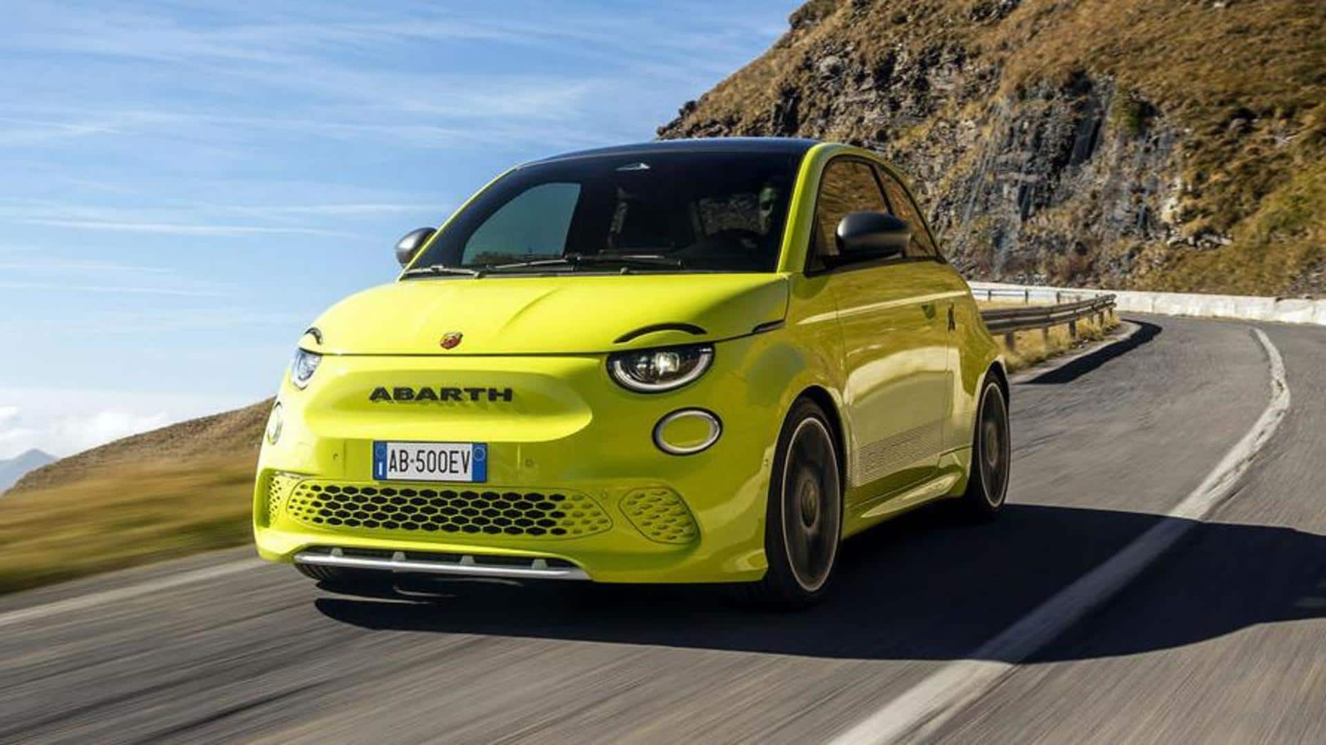 Abarth 500e arrives as the company's first EV: Check features