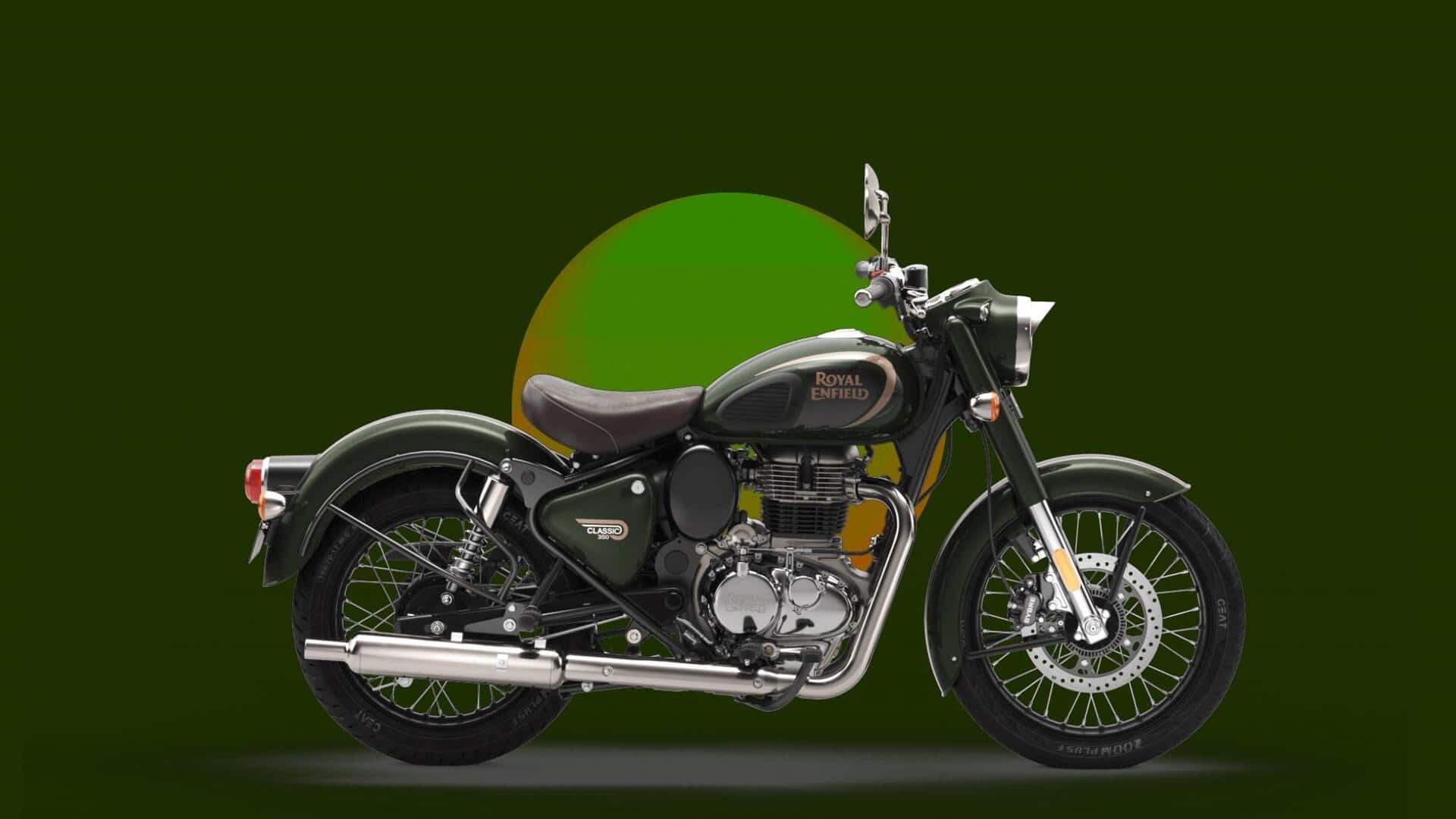 Royal Enfield reveals its first flex-fuel-powered motorcycle