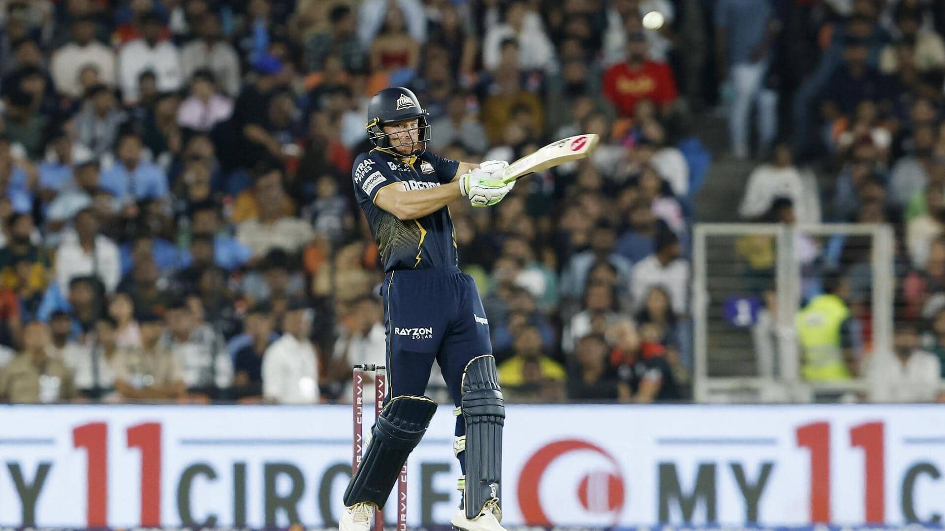 Jos Buttler becomes fifth player with 1,300 T20 fours: Stats