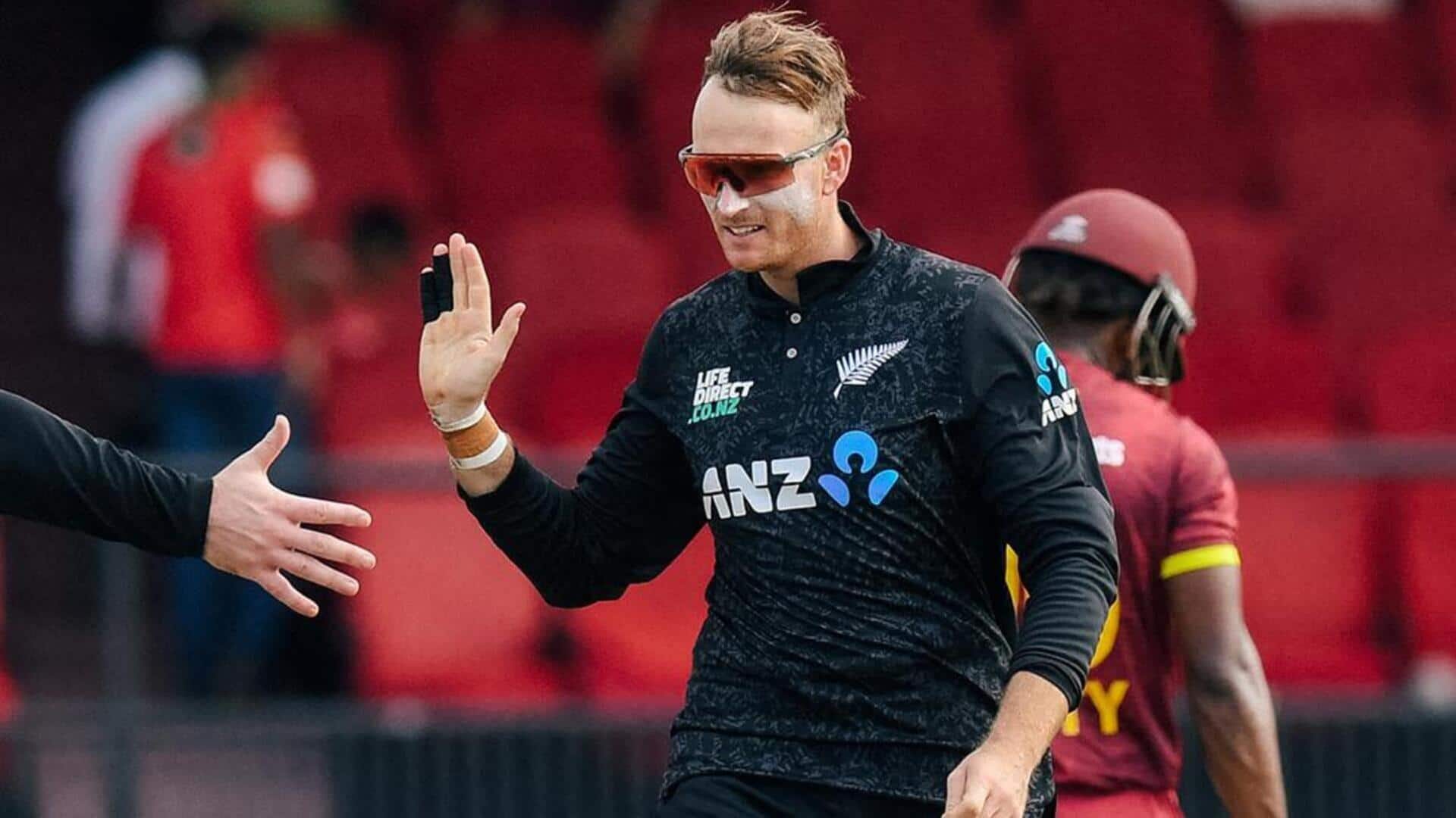 Jayden Lennox claims his second successive four-plus wicket-haul (ODIs) 