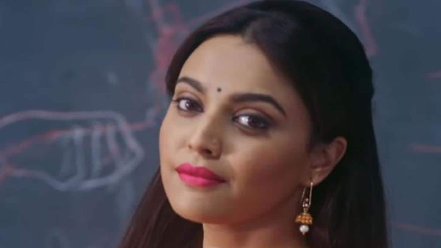 However, Swara said Joshi misunderstood the scene However, Swara said Joshi misunderstood the scene