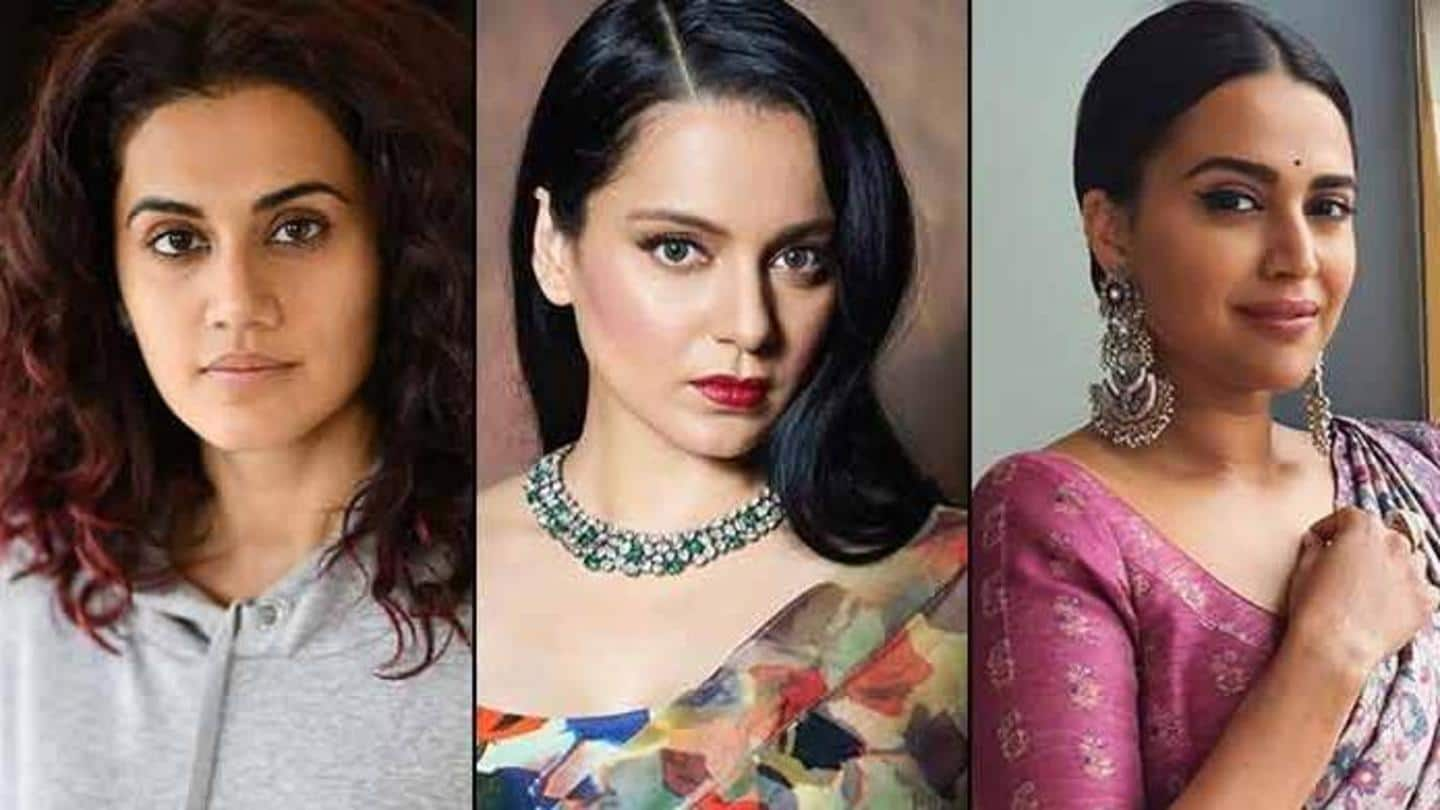 Kangana's sister wants to drag Swara Bhasker, Taapsee to court