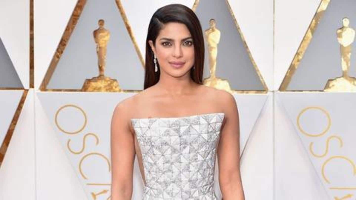 Missing in action, Priyanka shares pictures of her Oscars looks