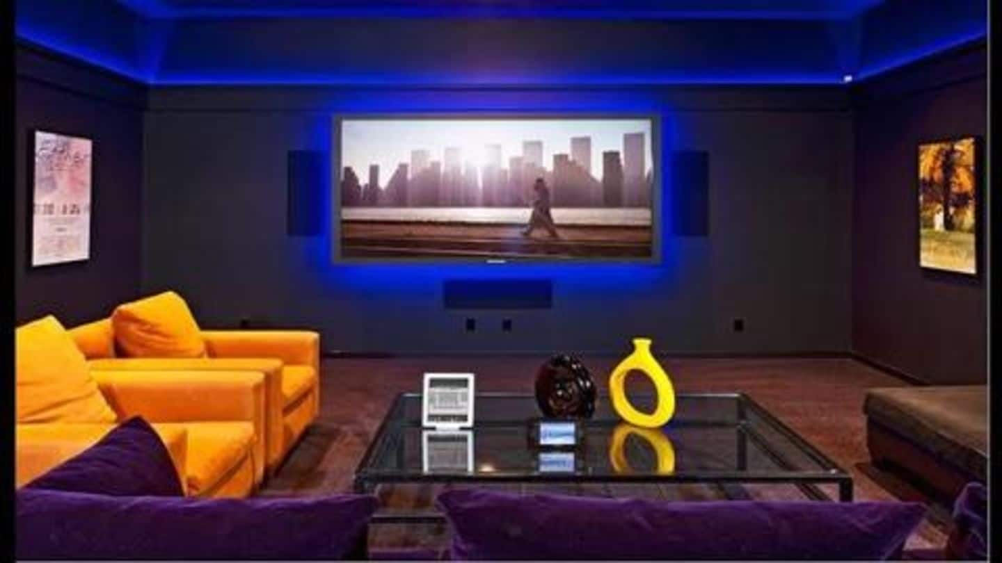How to set up an entertainment room at home