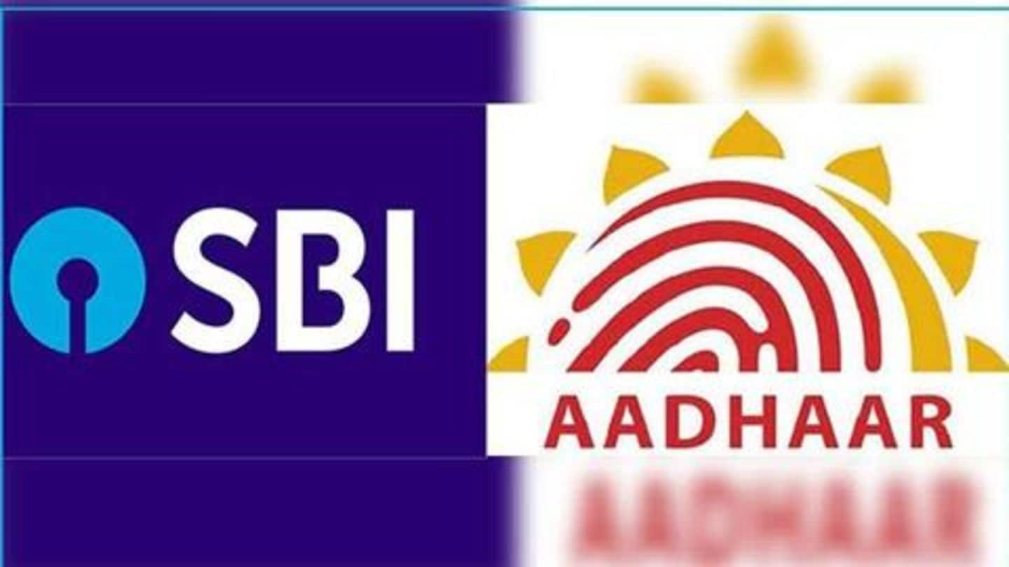 Want to link your SBI account with Aadhaar? Here's how