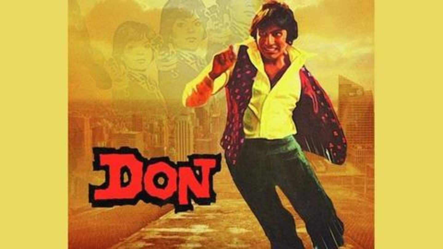 Amitabh Bachchan remembers 'Don', as the classic clocks 42 years