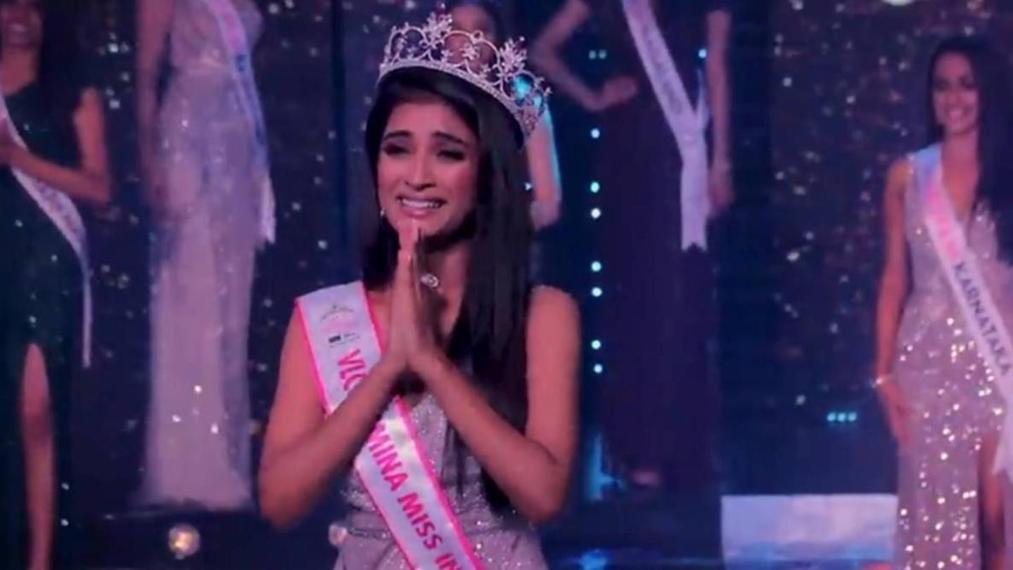 Manya, daughter of an auto driver, crowned Miss India runner-up