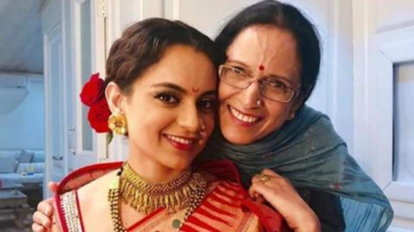 'Panga': Kangana Ranaut dedicates performance to her mother