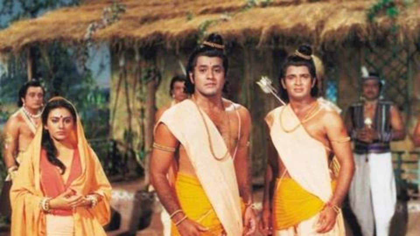 Ramanand Sagar's 'Ramayan' airs 9am and 9pm everyday Ramanand Sagar's 'Ramayan' airs 9am and 9pm everyday