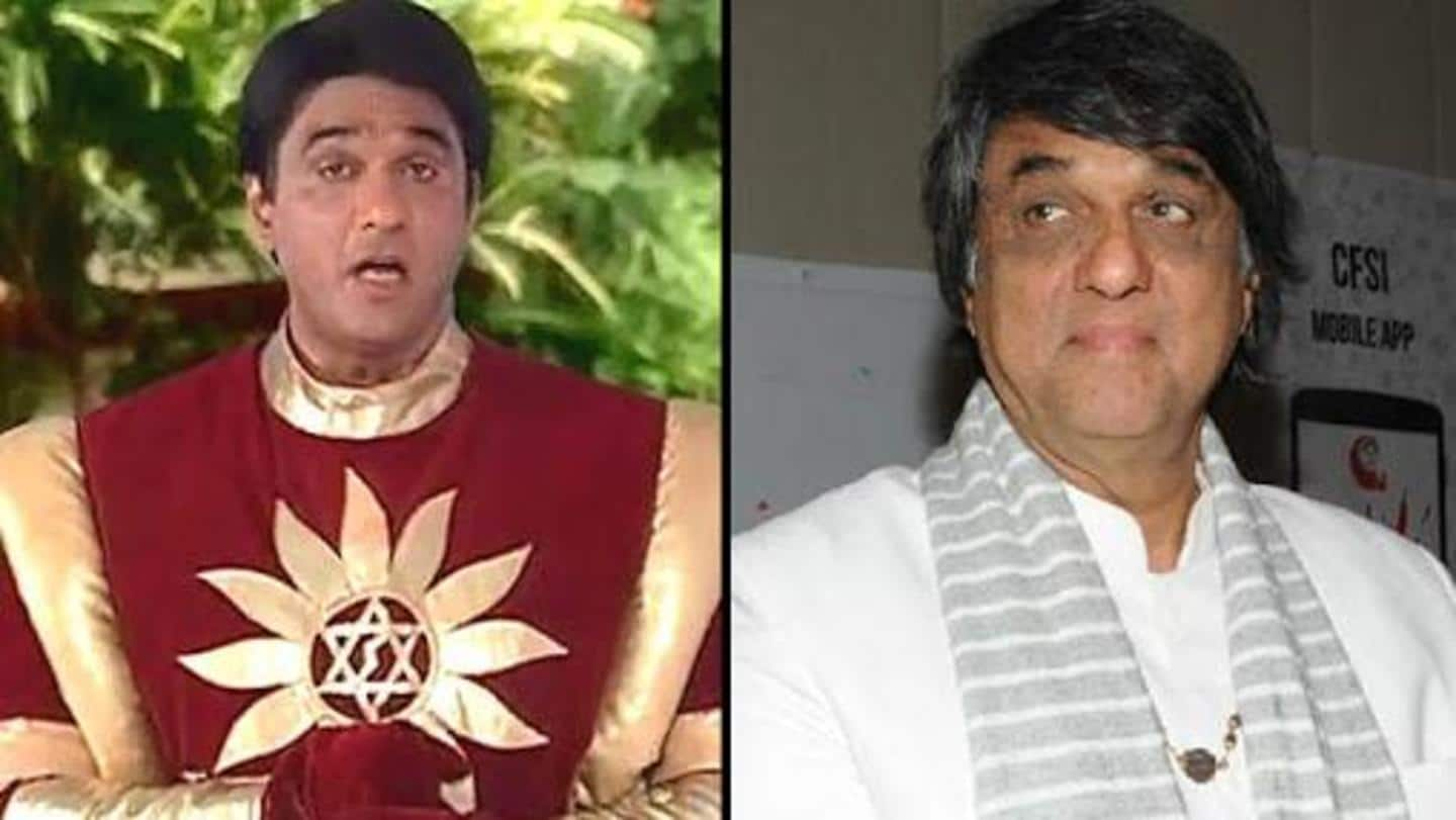 'Shaktimaan' Mukesh Khanna speaks against women and #MeToo; slammed