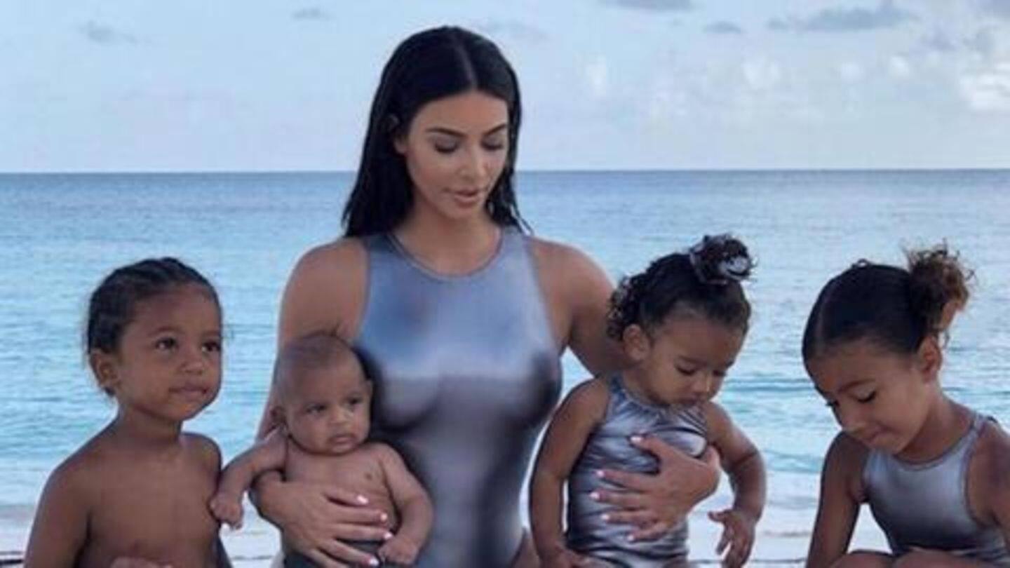 I am so thankful for my beautiful kids, Kim concluded I am so thankful for my beautiful kids, Kim concluded