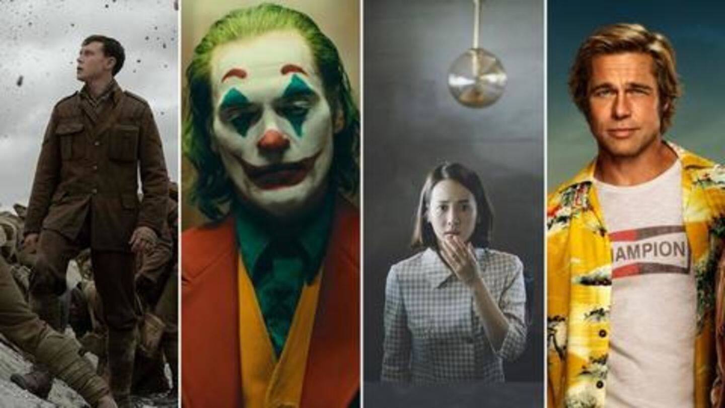 'Joker', 'Marriage Story', 'Parasite' to compete for Best Picture 'Joker', 'Marriage Story', 'Parasite' to compete for Best Picture