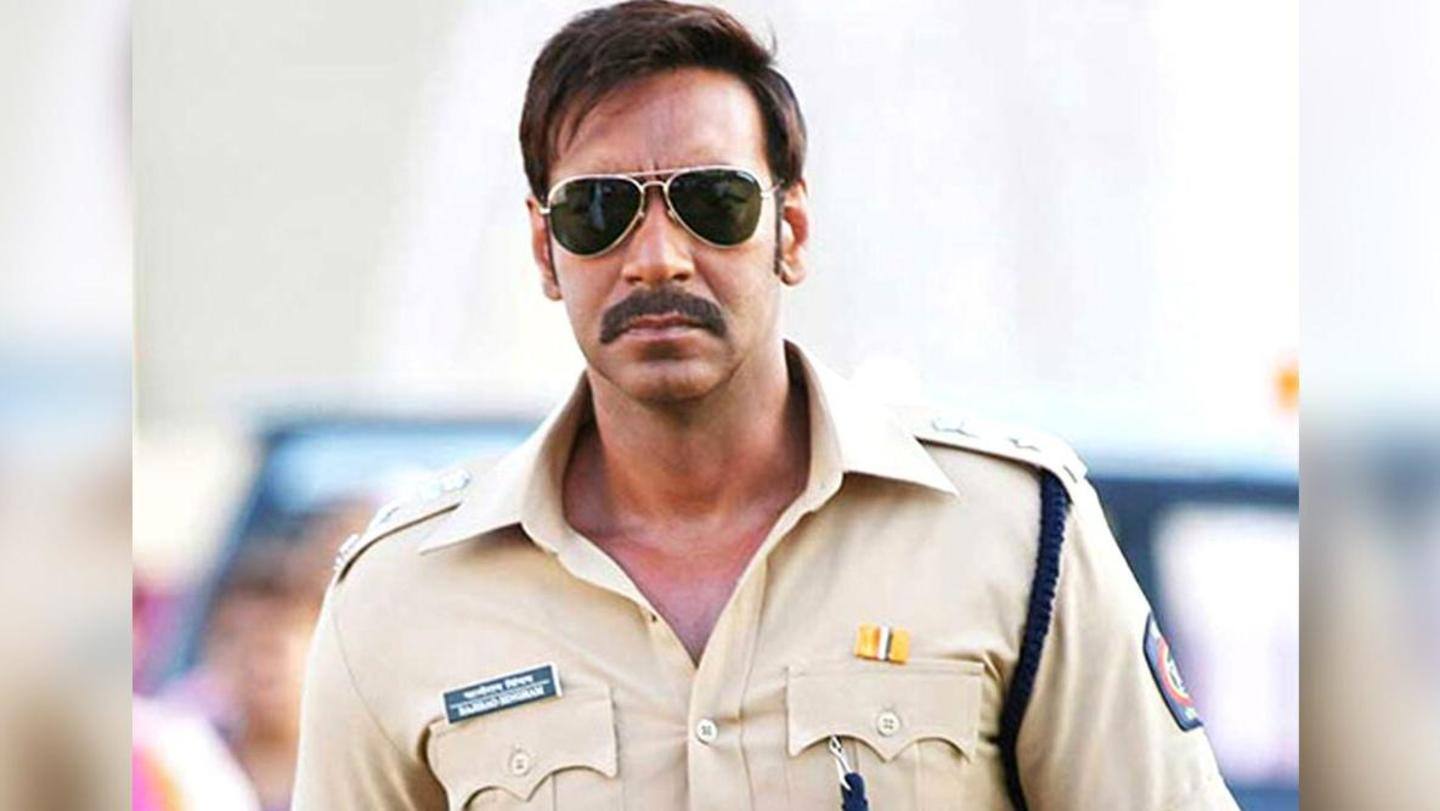 Ajay has long been associated with cop movies Ajay has long been associated with cop movies