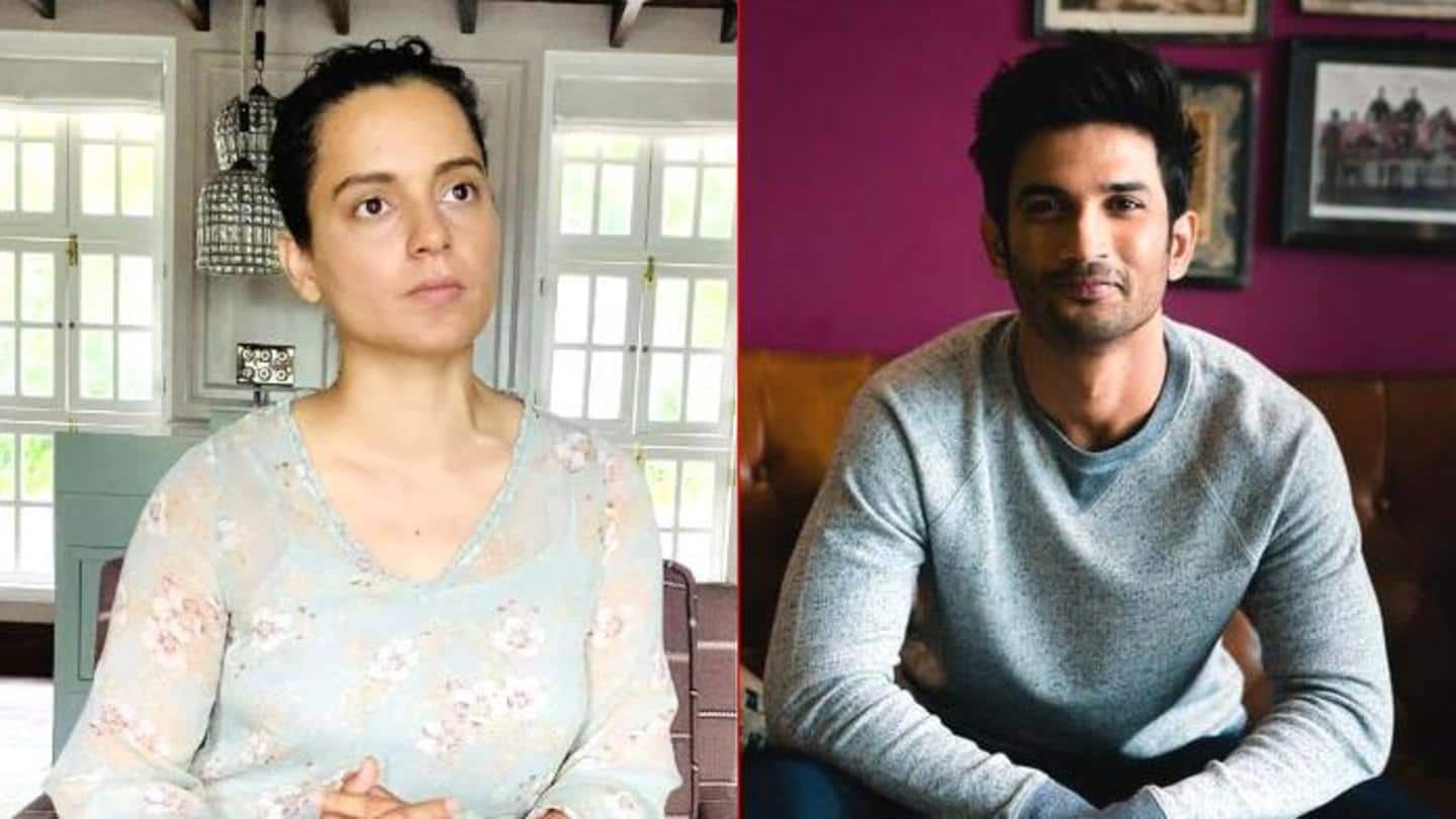 It's a "planned murder" by Bollywood: Kangana on Sushant's death