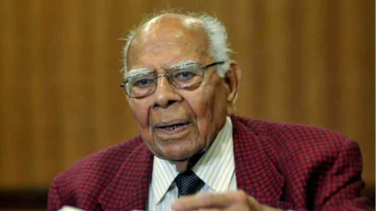 Witty, courageous, and bold: PM Modi mourns Ram Jethmalani's death