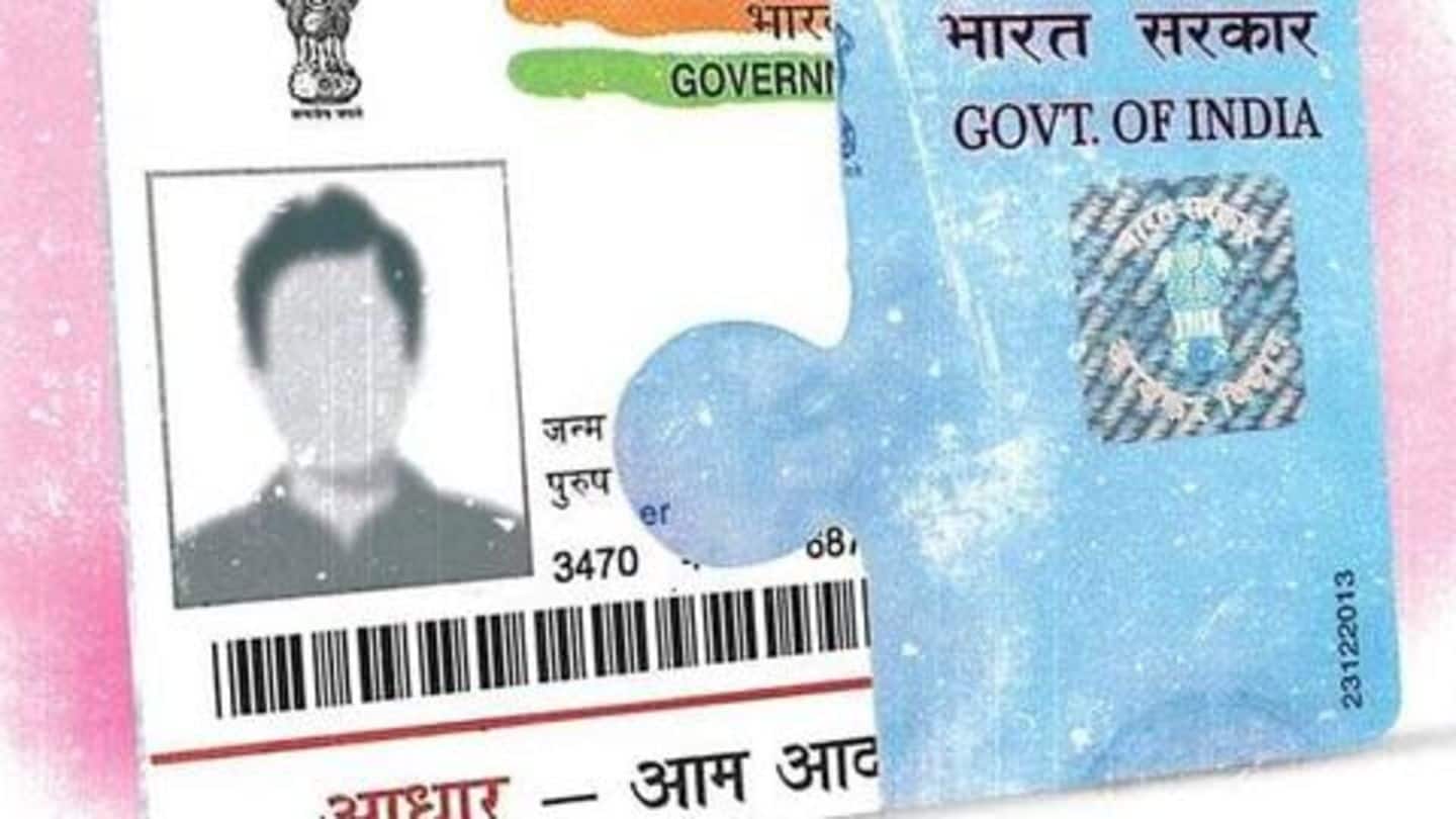 Here's how the eligible residents can link PAN with Aadhaar Here's how the eligible residents can link PAN with Aadhaar