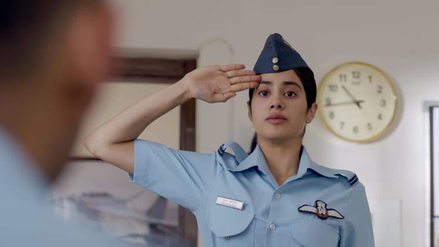 Earlier, 'Gunjan Saxena' was berated over nepotism Earlier, 'Gunjan Saxena' was berated over nepotism