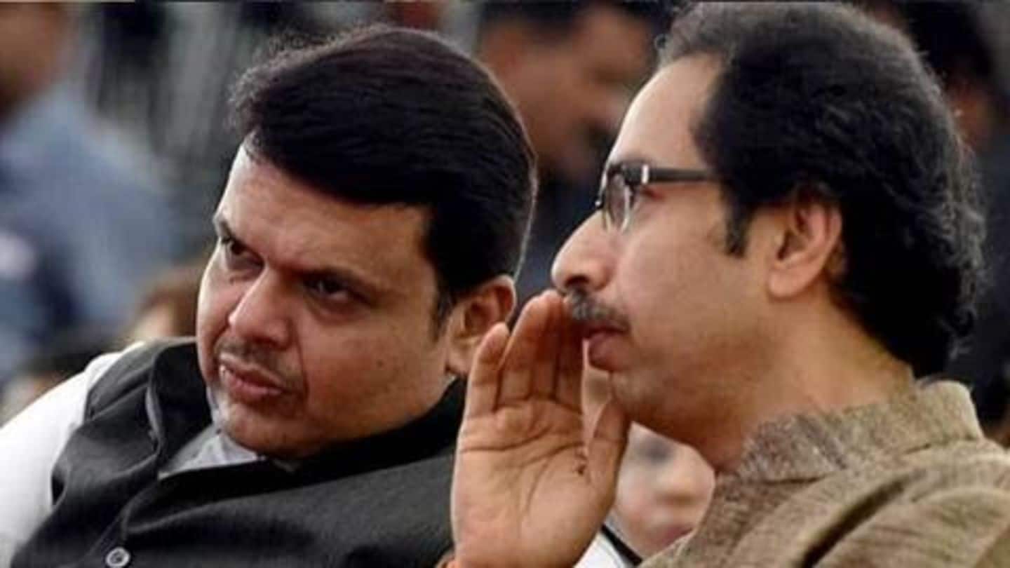 Maharashtra: Shiv Sena leaders meet Governor, amid tussle with BJP
