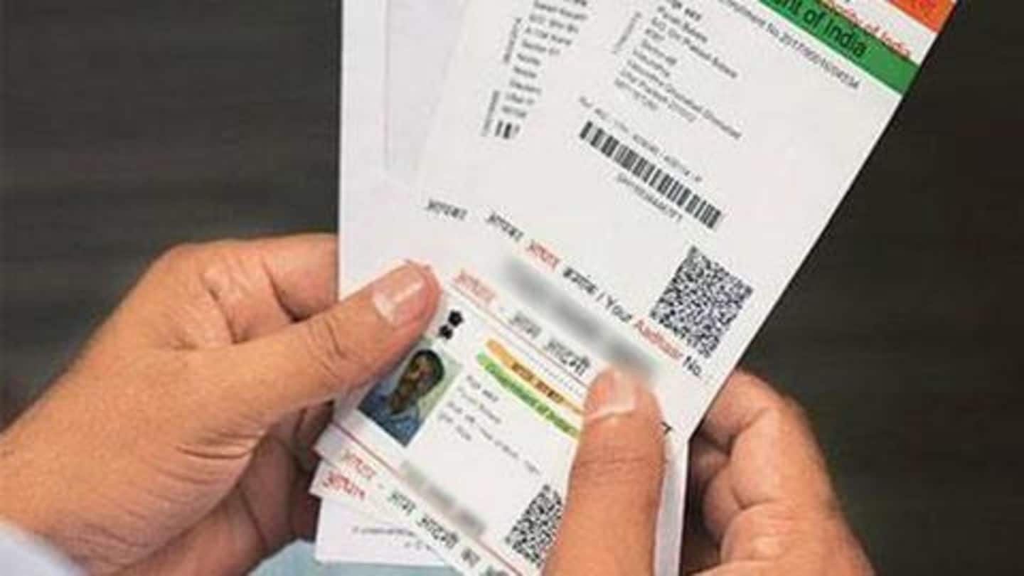 Here's how you can reprint your Aadhaar card online