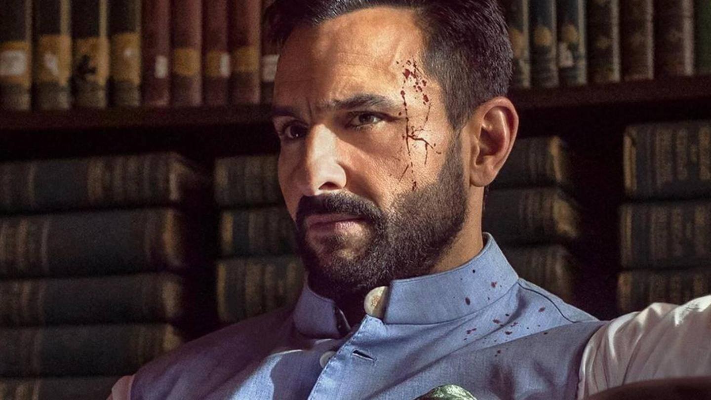 Saif Ali Khan is the (dark) soul of this drama Saif Ali Khan is the (dark) soul of this drama