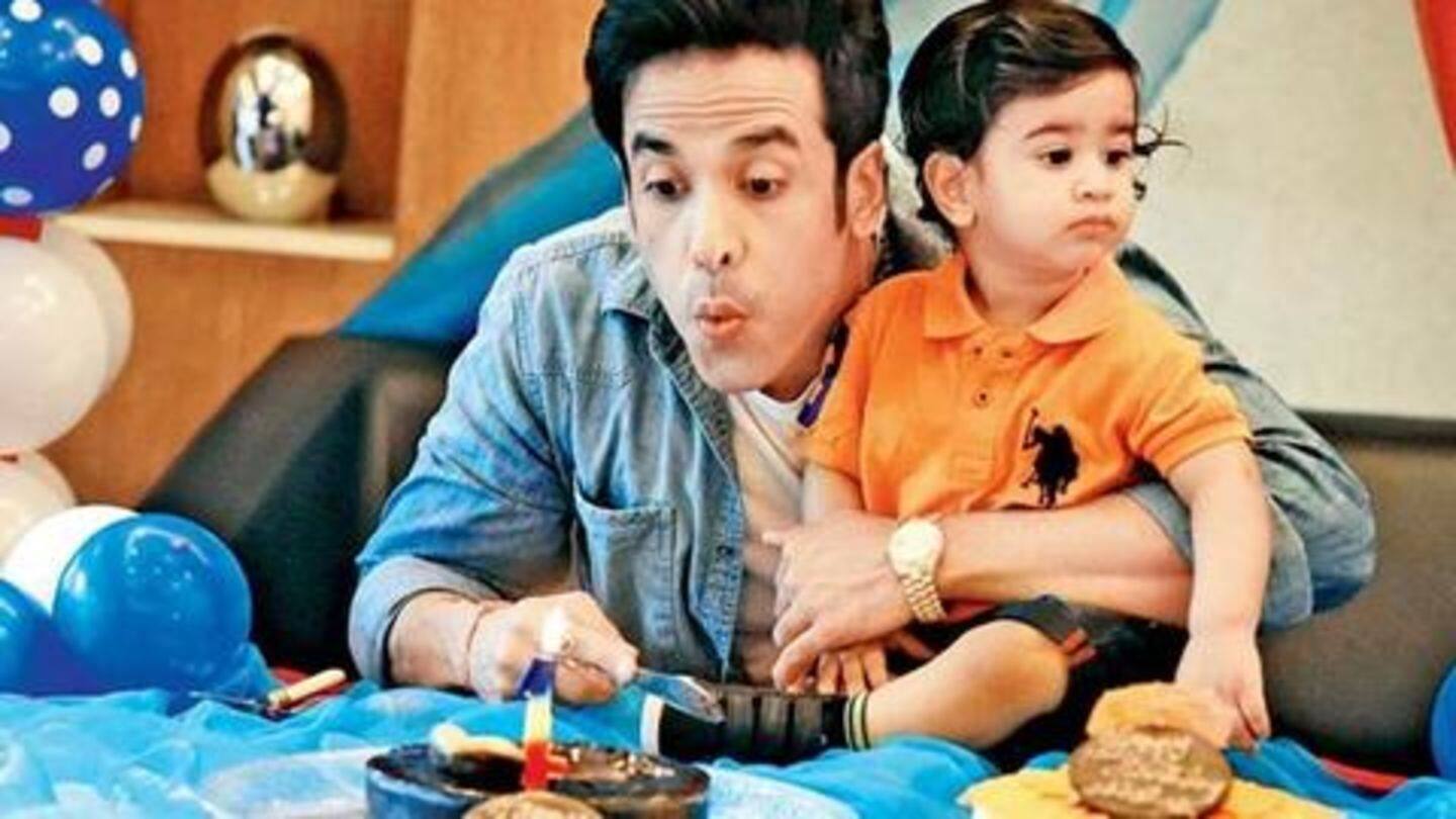 Tusshar's son Laksshya was born in 2016, via surrogacy Tusshar's son Laksshya was born in 2016, via surrogacy