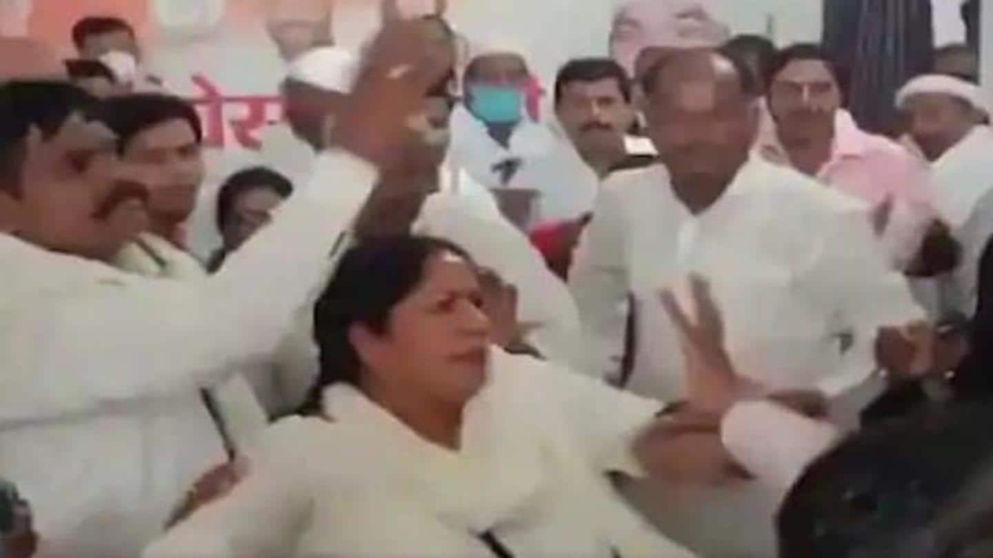 Woman Congress worker thrashed in Uttar Pradesh's Deoria