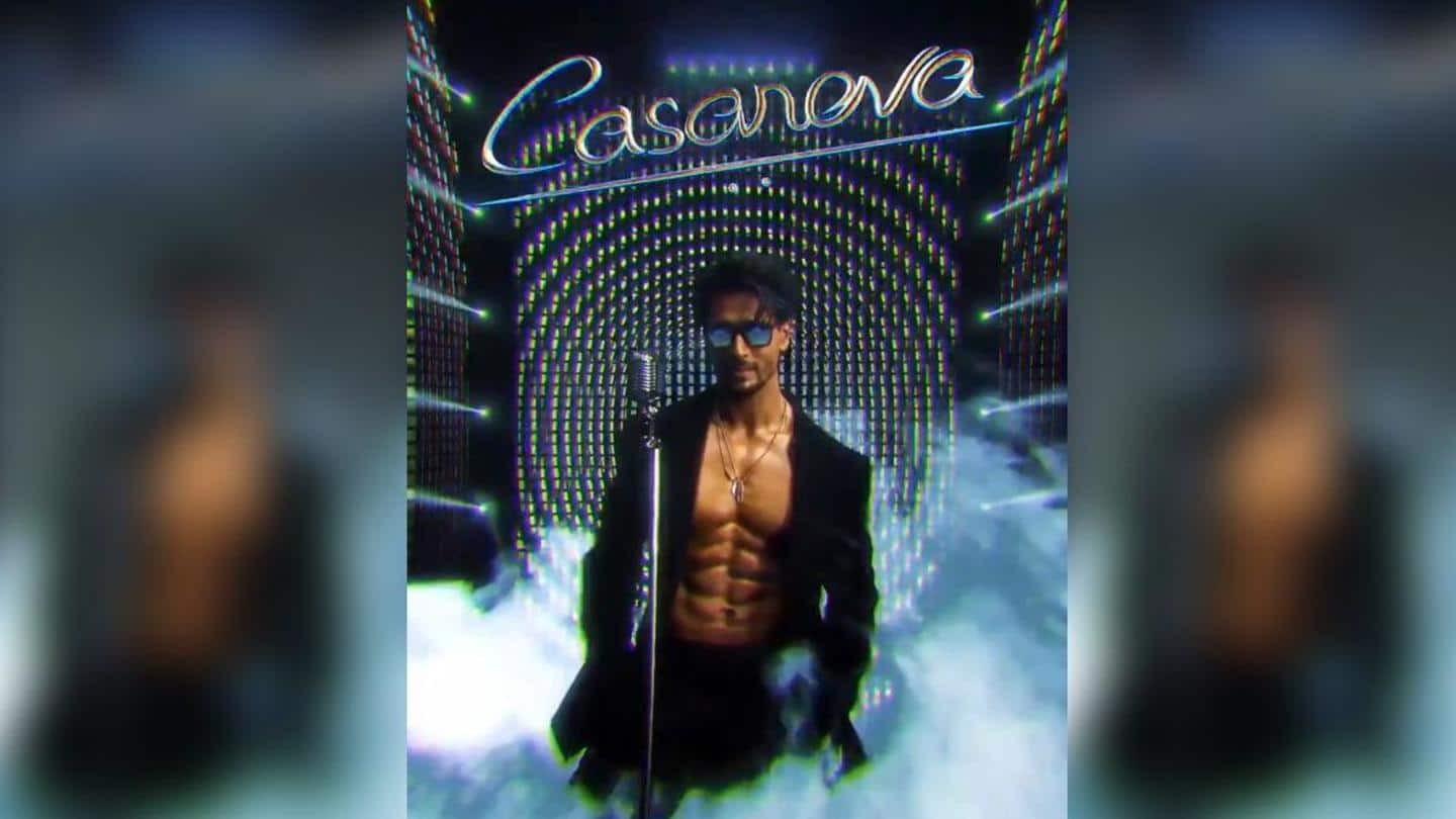 Tiger Shroff shares first look of new music video, 'Casanova'