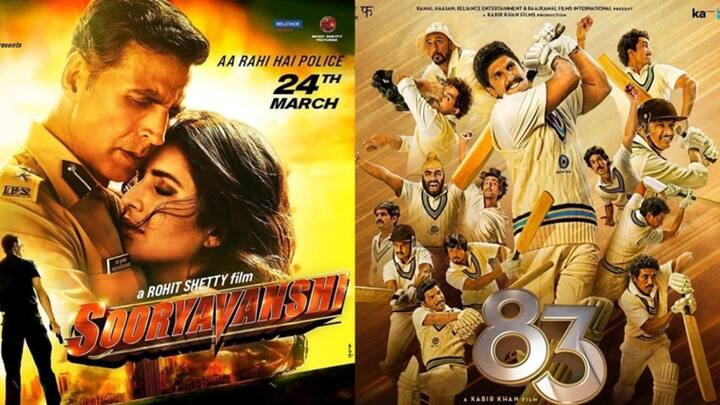 'Sooryavanshi' and '83' all set for a theatrical release
