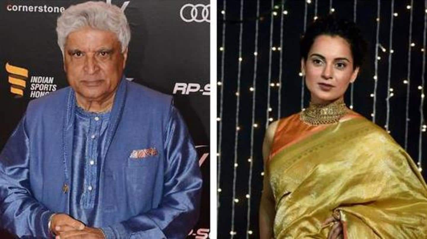 Javed Akhtar files defamation case against Kangana Ranaut