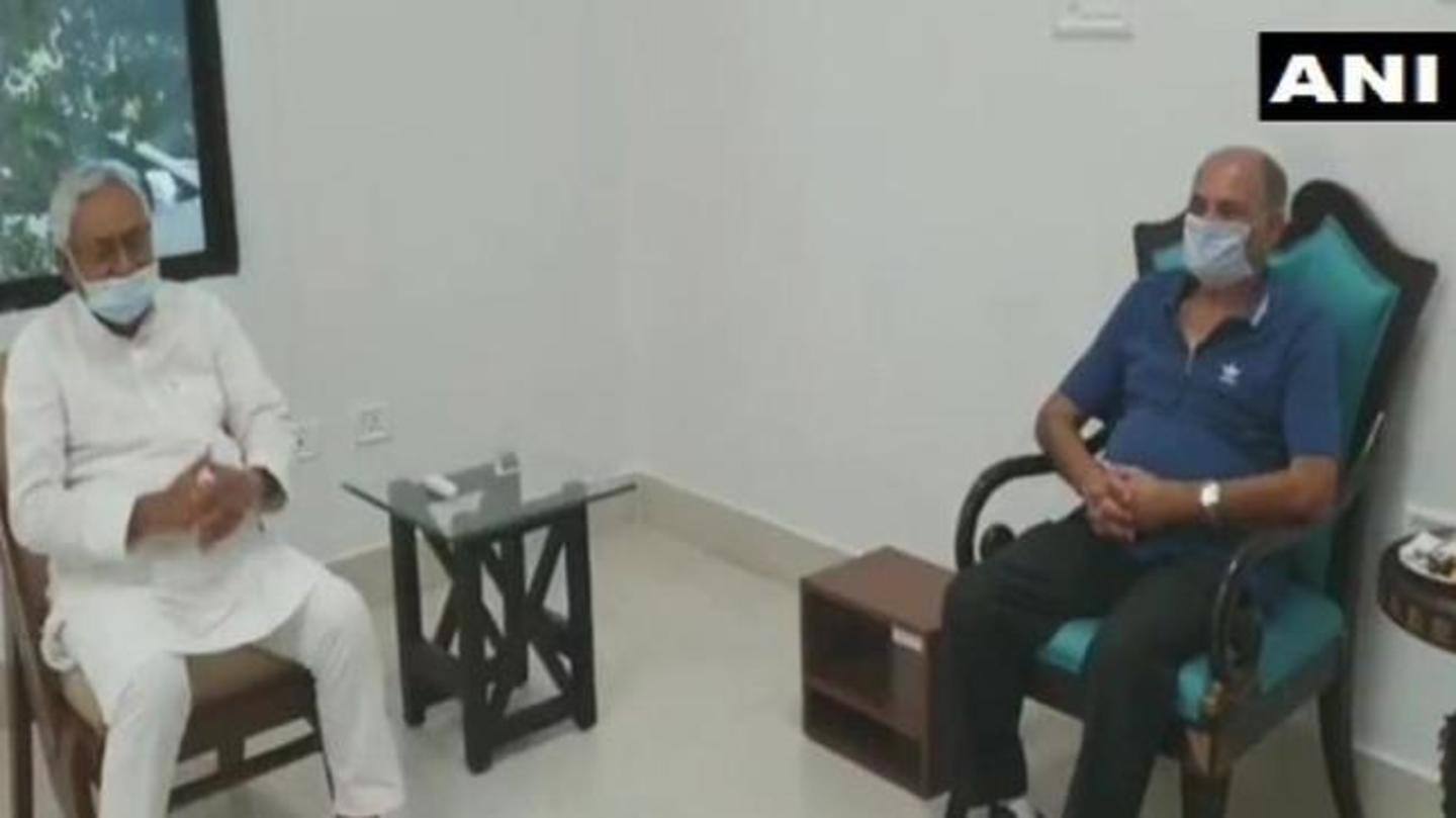 Yesterday, Sushant's family met Bihar CM Nitish Kumar Yesterday, Sushant's family met Bihar CM Nitish Kumar
