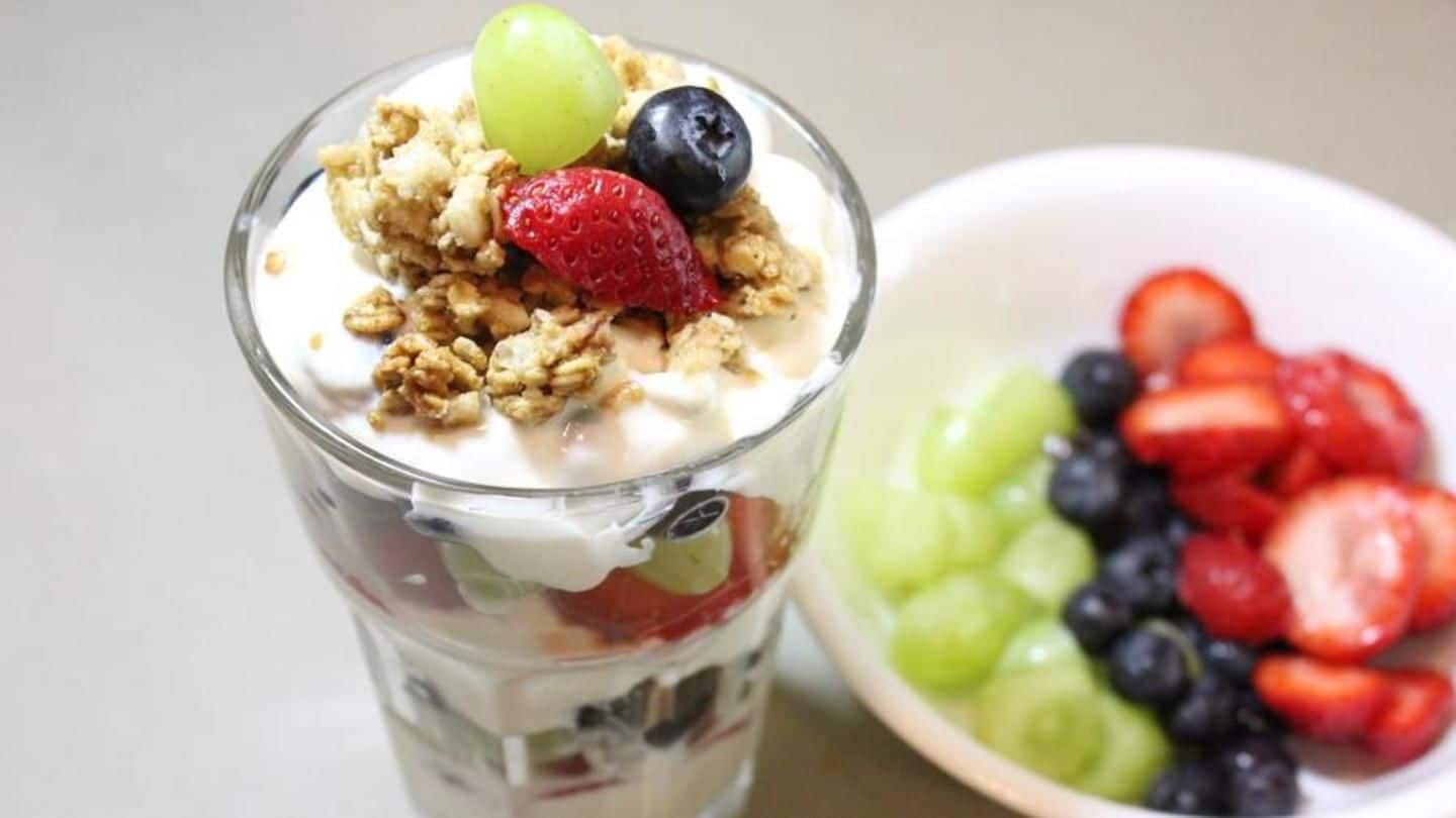 Yogurt intake also helps in weight management Yogurt intake also helps in weight management