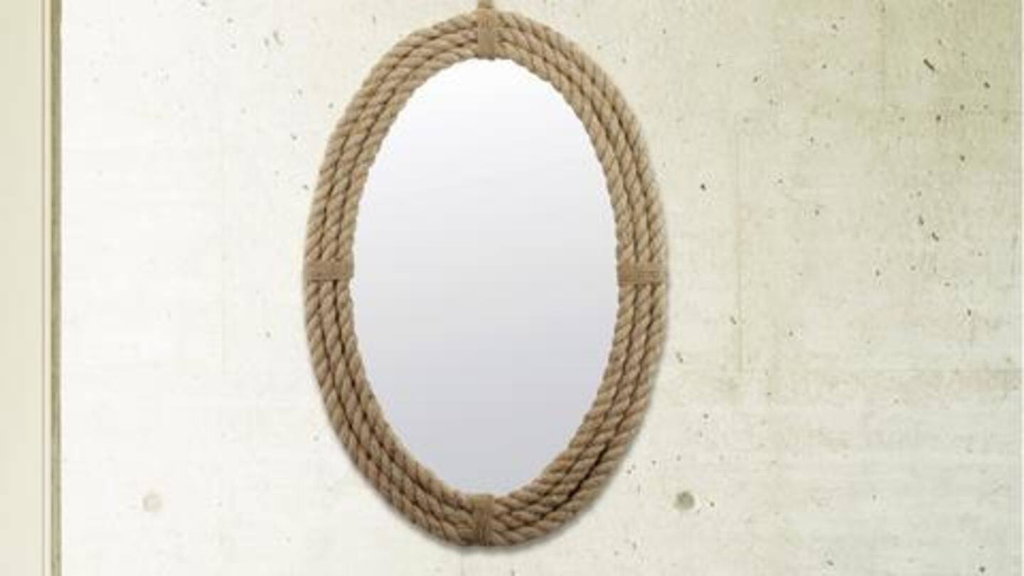 Use ropes to hang stuff; Use paint creatively Use ropes to hang stuff; Use paint creatively