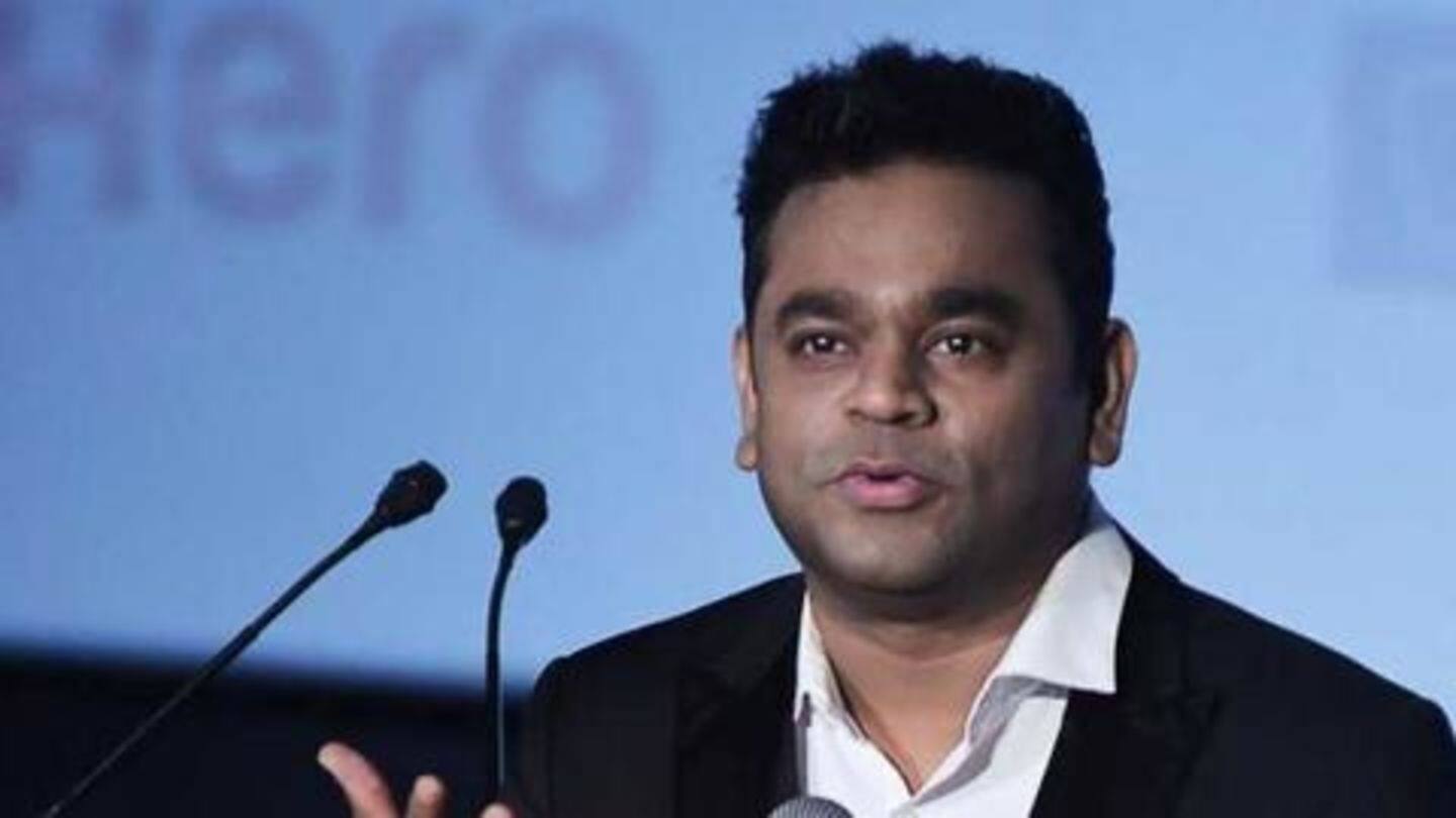In rare outburst, Rahman urged fans to 'enjoy the original' In rare outburst, Rahman urged fans to 'enjoy the original'