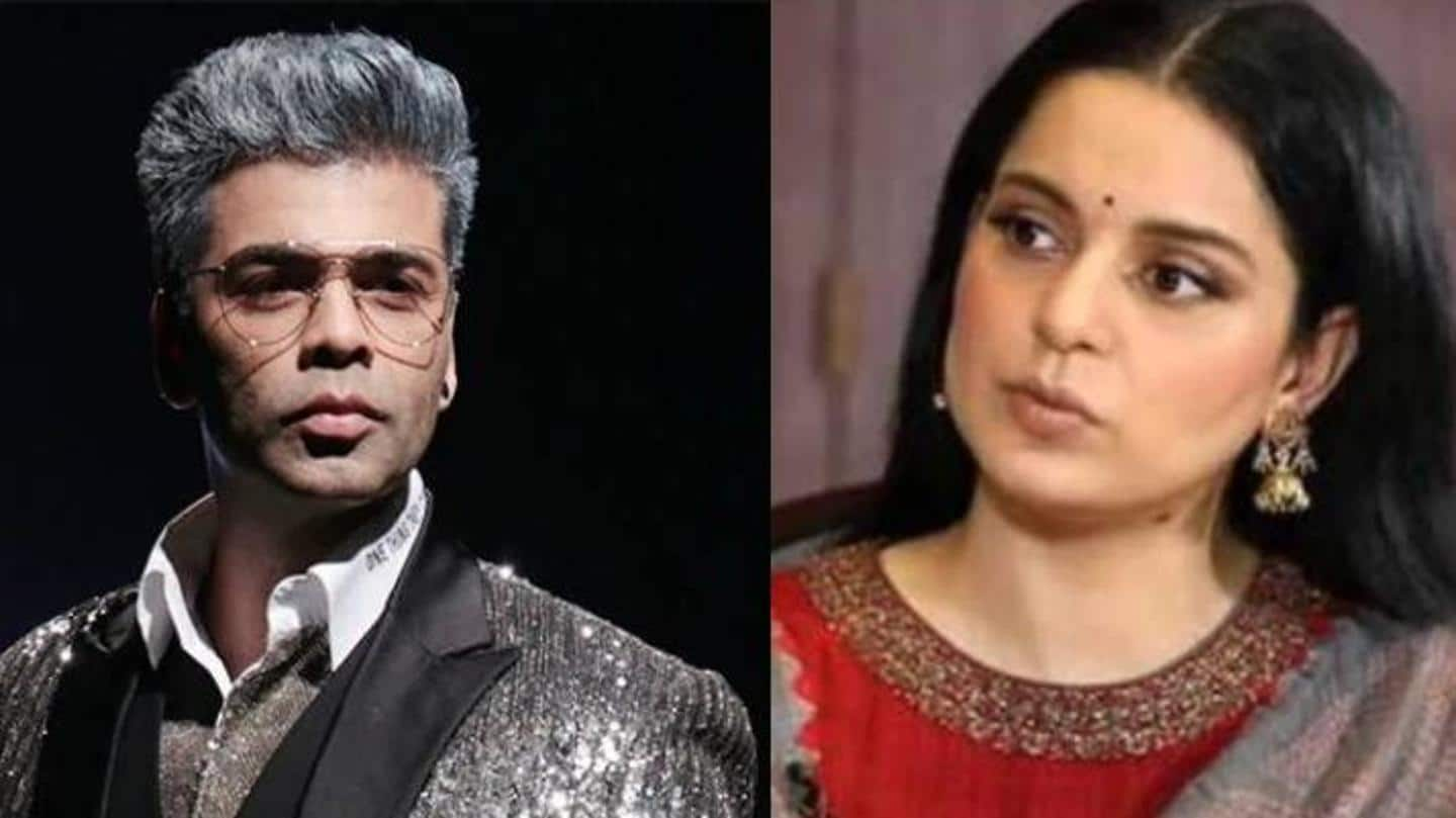 Entertainment round-up: Kangana attacks Karan Johar, and more