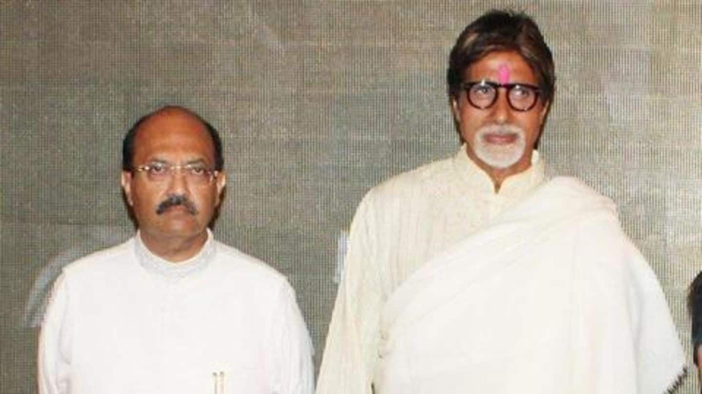 Amar Singh says he regrets his overreaction against Bachchan